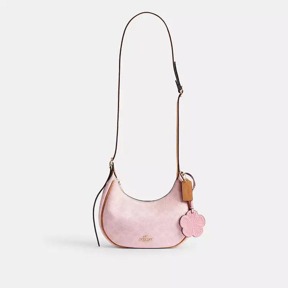 Coach Emily Shoulder Bag in Powder Pink - Picture 7 of 7